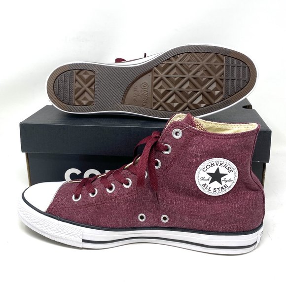 Converse Chuck Taylor AS Canvas HighTop Burgundy M - Picture 4 of 8